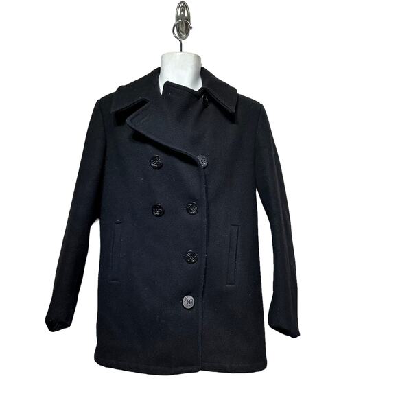Vintage Fox Knapp NauticalPeacoat Size 38 Made In USA - Picture 1 of 4